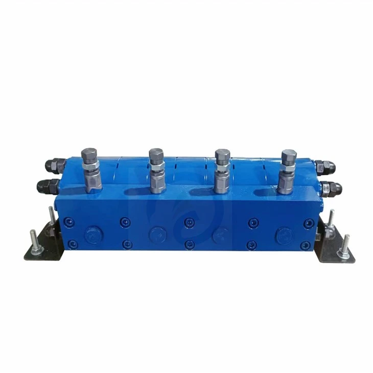 Hydraulic Synchronous 2 in 4 Out Gear Flow Divider